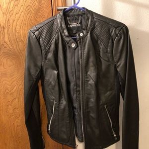 Express Faux Leather Jacket